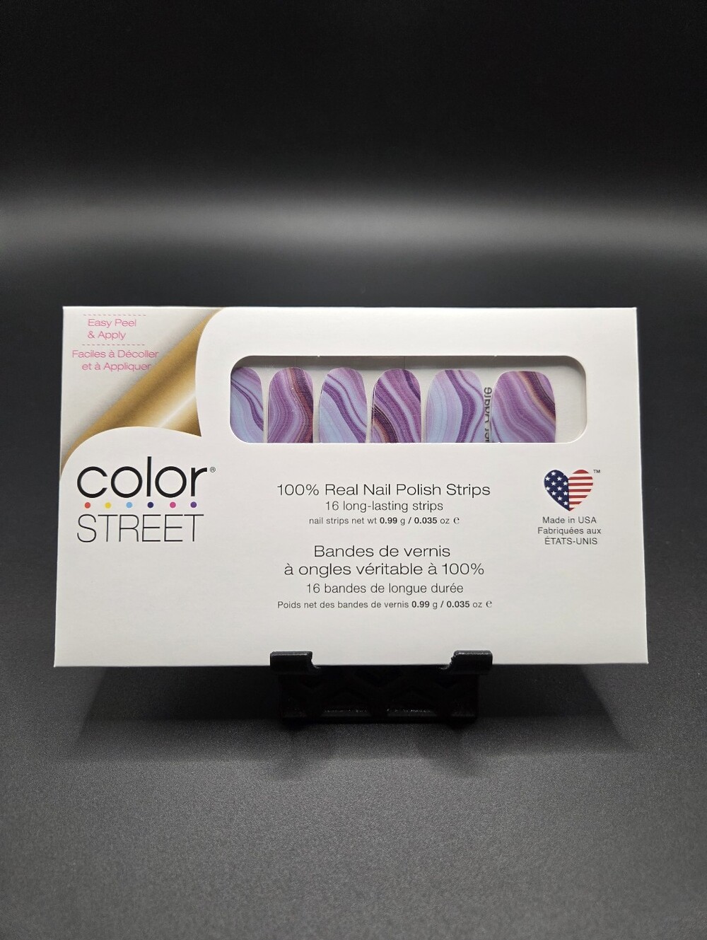 Color Street Nail Polish Strips Brand New Ultraviolet Agate